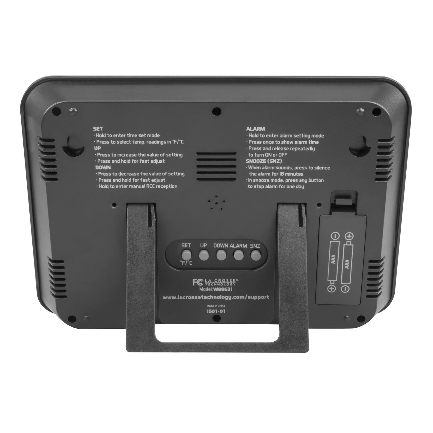 Digital Table Clock with Alarm
