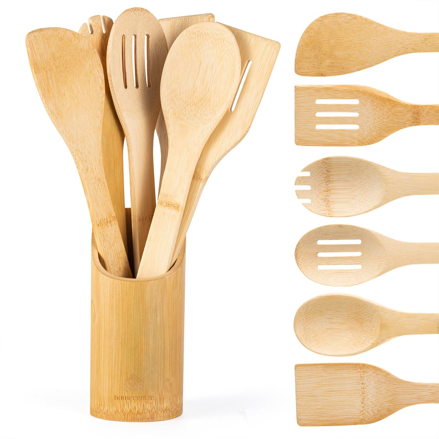 Bamboo Spoon and Spatula Set
