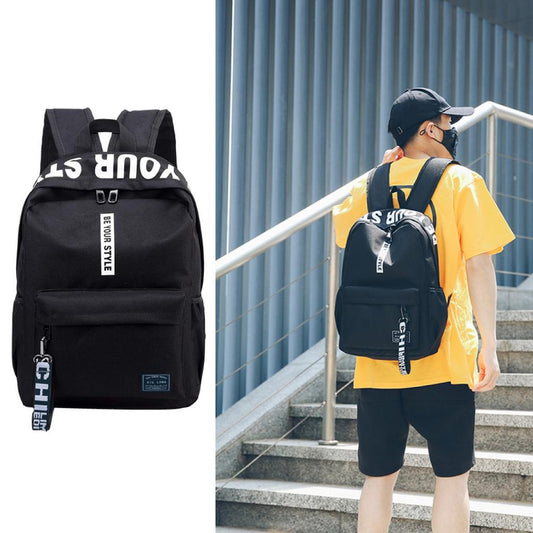 Waterproof Nylon Casual Backpack